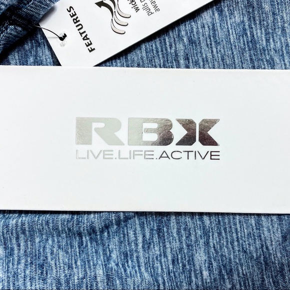 NWT RBX Space Dye Crop Pullover Moisture Wicking Hoodie - Picture 6 of 13